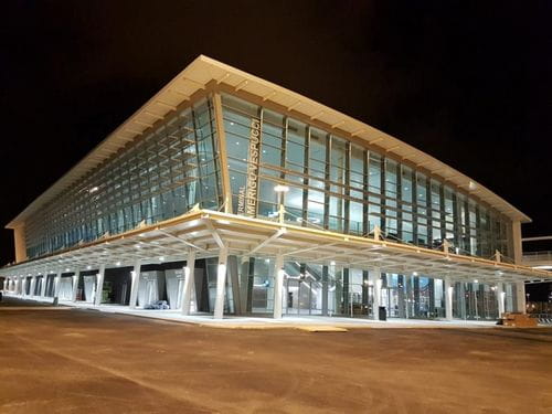Открыто здание нового круизного терминала Рима