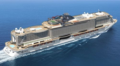 MSC заложили новый лайнер класса Seaside EVO