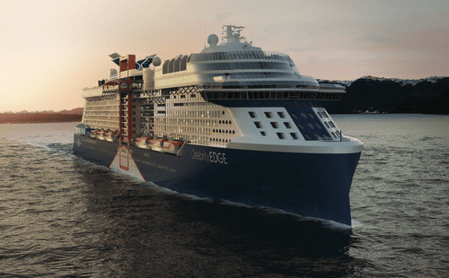 Celebrity Edge отправился в свой первый круиз