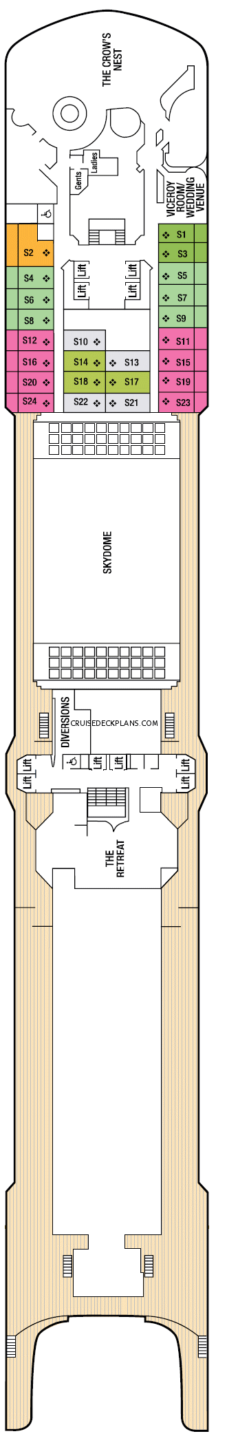 Deck 10 Sun