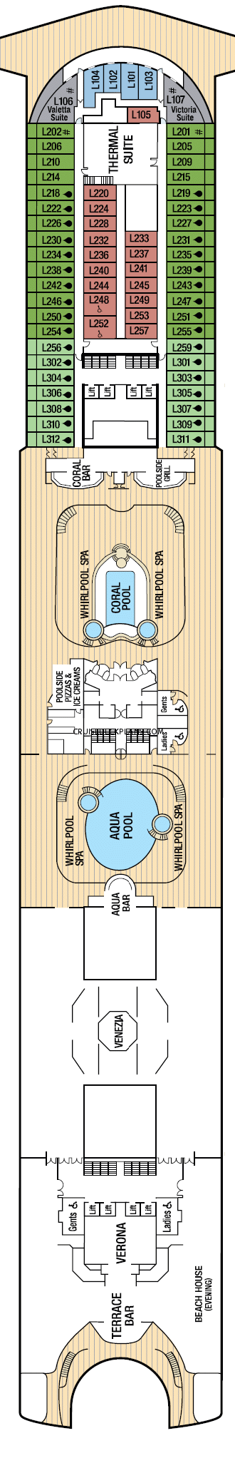 Deck 15 Lido